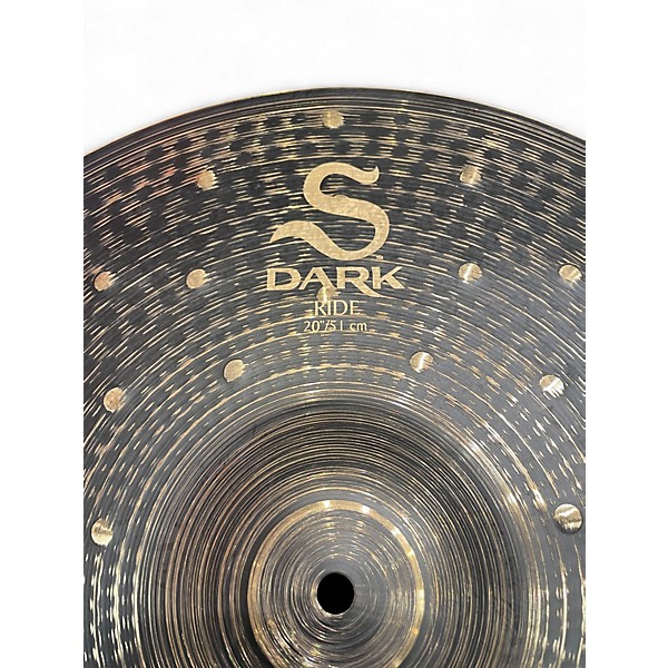 Used Zildjian 20in S DARK RIDE Cymbal
