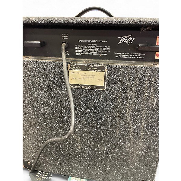 Used Peavey Minx 30w Bass Combo Amp