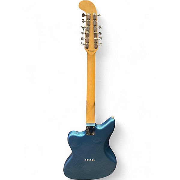 Used Fender ALTERNATE REALITY ELECTRIC XII Metallic Blue Solid Body Electric Guitar