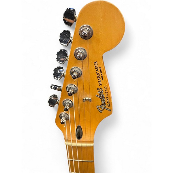 Used Fender Player Stratocaster Fiesta Red Solid Body Electric Guitar