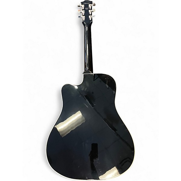 Used Gibson Hummingbird Standard Ebony Acoustic Electric Guitar
