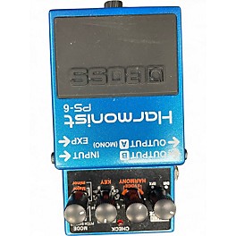 Used BOSS PS6 Harmonist Effect Pedal