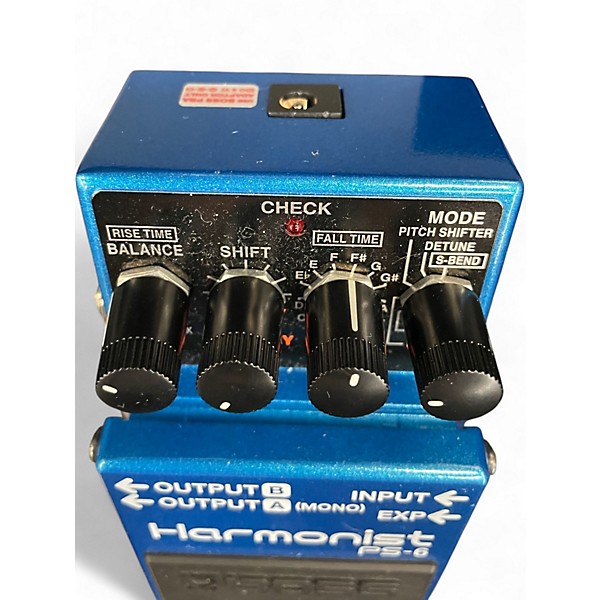 Used BOSS PS6 Harmonist Effect Pedal