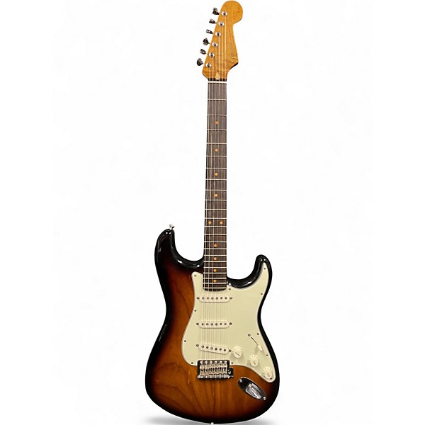 Used Fender CUSTOM SHOP GT11 NOS 2 Tone Sunburst Solid Body Electric Guitar