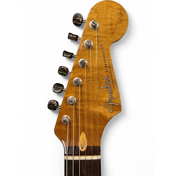 Used Fender CUSTOM SHOP GT11 NOS 2 Tone Sunburst Solid Body Electric Guitar