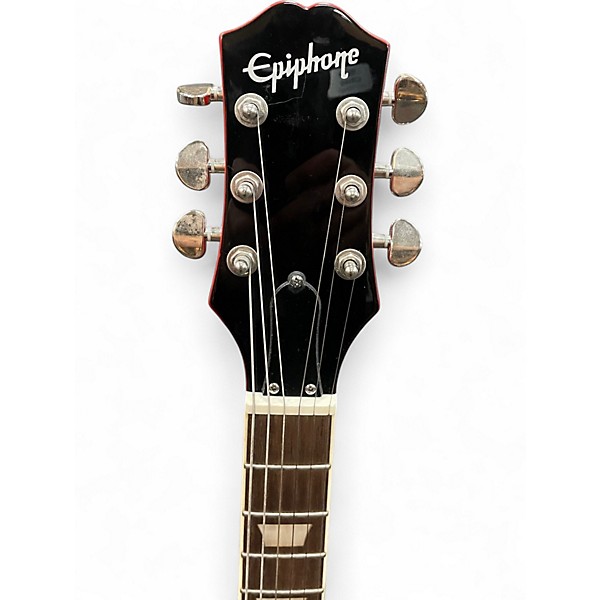 Used Epiphone SG POWER PLAYERS Red Solid Body Electric Guitar