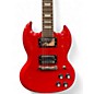 Used Epiphone SG POWER PLAYERS Red Solid Body Electric Guitar
