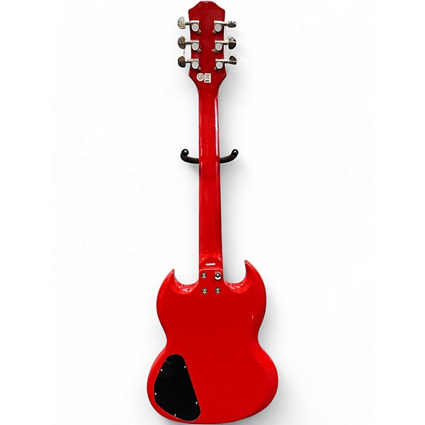Used Epiphone SG POWER PLAYERS Red Solid Body Electric Guitar
