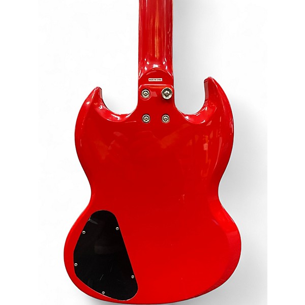 Used Epiphone SG POWER PLAYERS Red Solid Body Electric Guitar