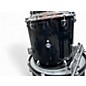 Used Ludwig 5 Piece Access Drum Kit Black Drum Kit