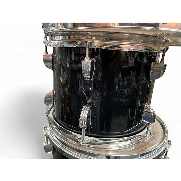 Used Ludwig 5 Piece Access Drum Kit Black Drum Kit