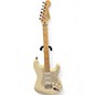 Used 2008 Fender Standard Strat Arctic White Solid Body Electric Guitar thumbnail