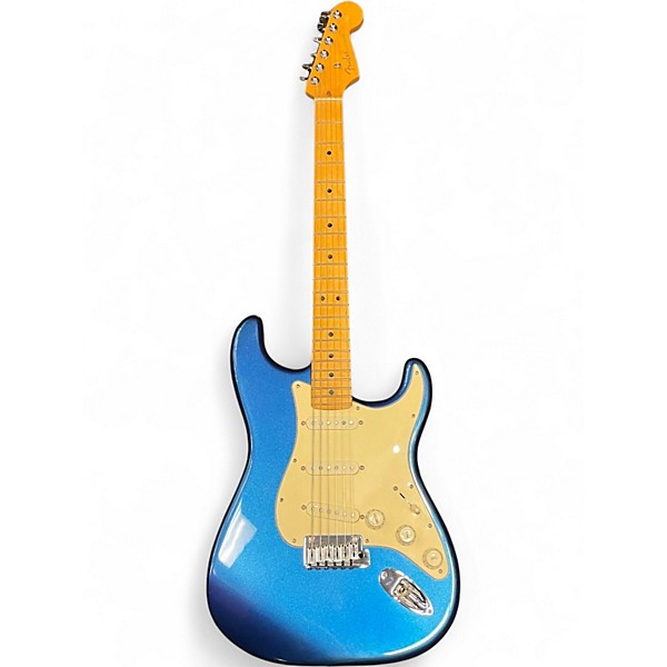 Used Fender American Ultra Stratocaster COBRA BLUE Solid Body Electric Guitar