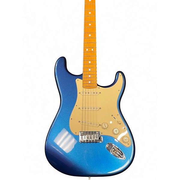 Used Fender American Ultra Stratocaster COBRA BLUE Solid Body Electric Guitar
