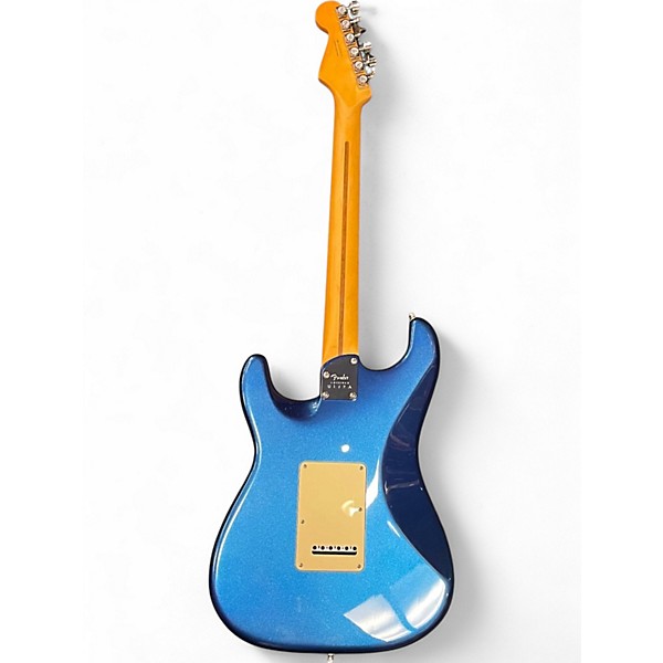 Used Fender American Ultra Stratocaster COBRA BLUE Solid Body Electric Guitar