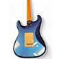 Used Fender American Ultra Stratocaster COBRA BLUE Solid Body Electric Guitar