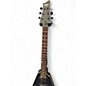 Used Schecter Guitar Research Diamond Series Monster Energy Flying V Satin Black Solid Body Electric Guitar thumbnail