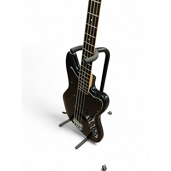 Used Squier Vintage Modified Jaguar Bass Special Black Electric Bass Guitar