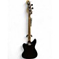 Used Squier Vintage Modified Jaguar Bass Special Black Electric Bass Guitar