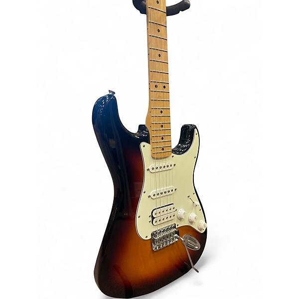 Used Fender Standard Stratocaster HSS Brown Sunburst Solid Body Electric Guitar