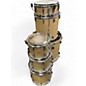 Used Pearl 6 Piece session custom natural Drum Kit