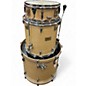 Used Pearl 6 Piece session custom natural Drum Kit