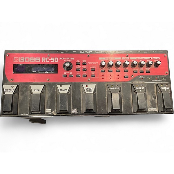 Used BOSS RC50 Loop Station Pedal
