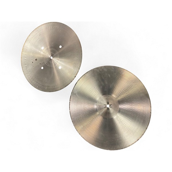 Used Zildjian 14in Quick Beat Hi Hat Pair Cymbal