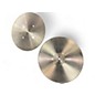 Used Zildjian 14in Quick Beat Hi Hat Pair Cymbal