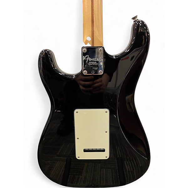 Used 2017 Fender American Professional Stratocaster SSS Black Solid Body Electric Guitar