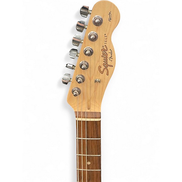 Used Squier Affinity Telecaster Orange Solid Body Electric Guitar