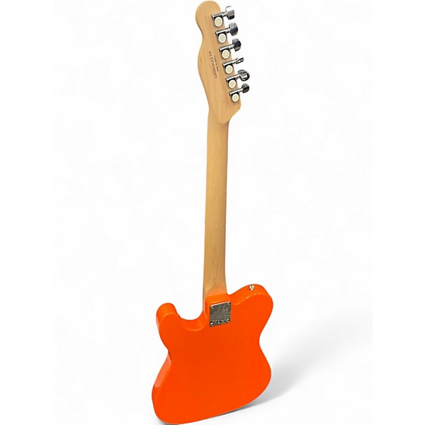 Used Squier Affinity Telecaster Orange Solid Body Electric Guitar