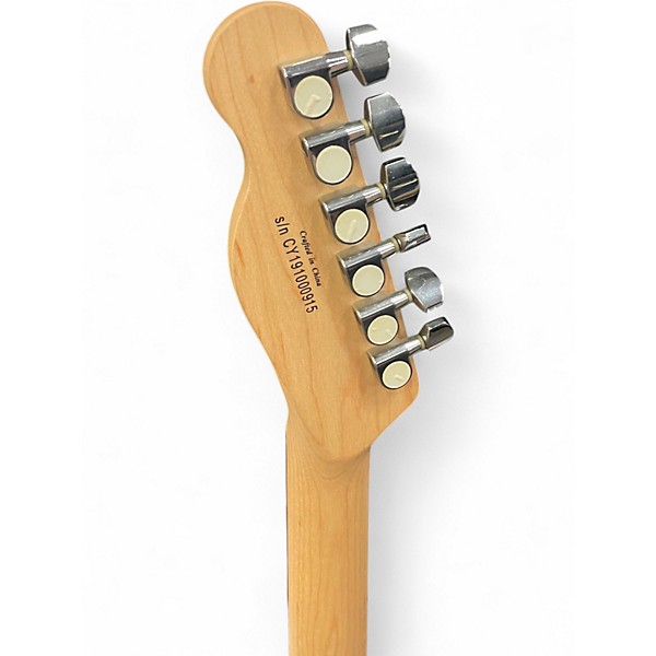 Used Squier Affinity Telecaster Orange Solid Body Electric Guitar