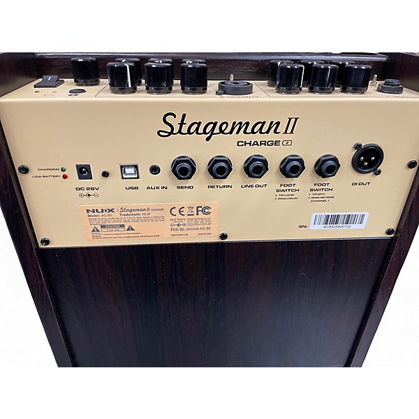 Used NUX STAGEMANII Acoustic Guitar Combo Amp
