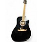 Used Fender FA125CE Black Acoustic Electric Guitar thumbnail