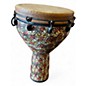 Used Remo Mondo Designer Series Key-Tuned Djembe Multi-Mask 28x18 in Djembe