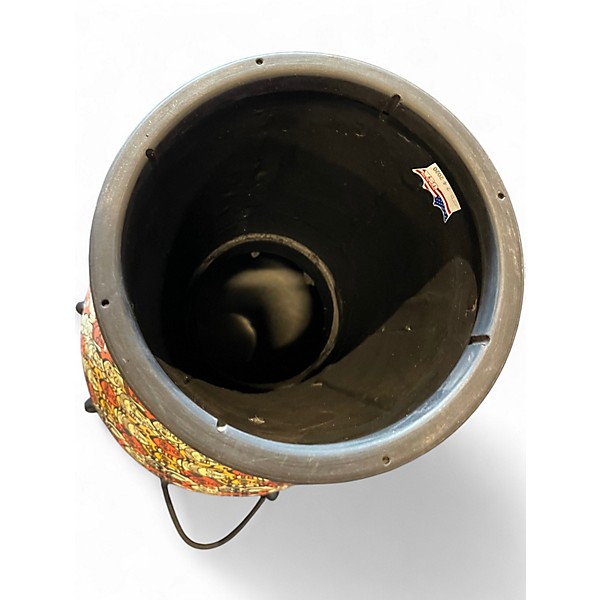 Used Remo Mondo Designer Series Key-Tuned Djembe Multi-Mask 28x18 in Djembe