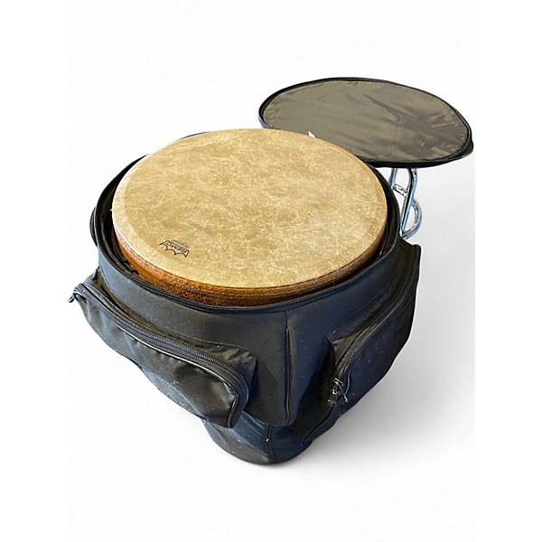 Used Remo Mondo Designer Series Key-Tuned Djembe Multi-Mask 28x18 in Djembe