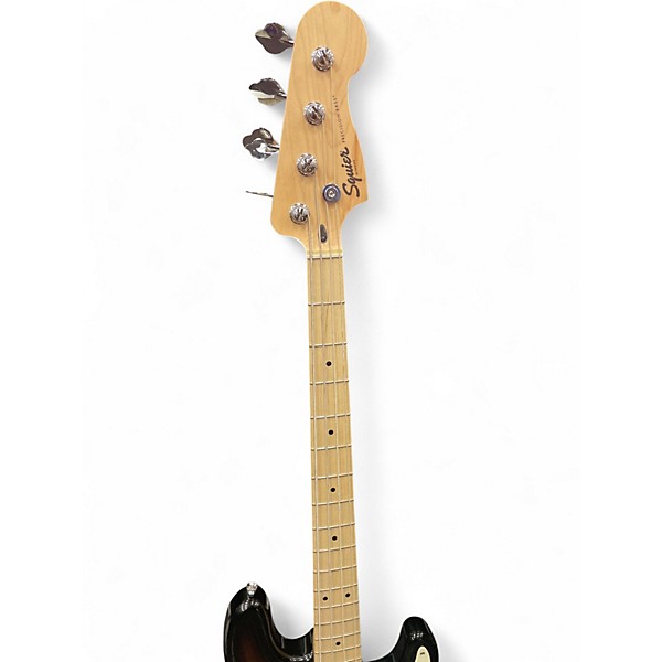 Used Squier Precision Bass 2 Color Sunburst Electric Bass Guitar