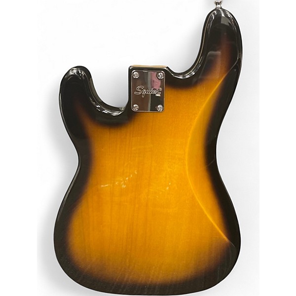 Used Squier Precision Bass 2 Color Sunburst Electric Bass Guitar