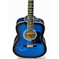 Used Crestwood 2010BL Blue Agave Acoustic Guitar