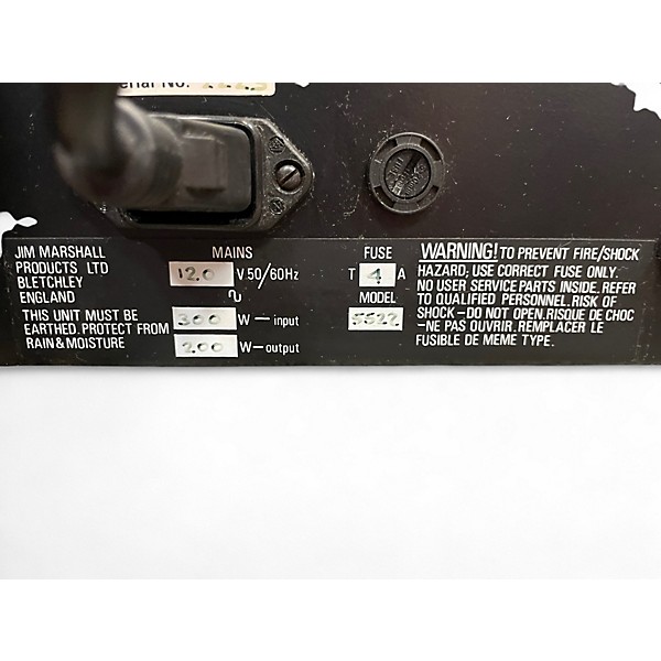 Used Marshall 5522 Bass Amp Head