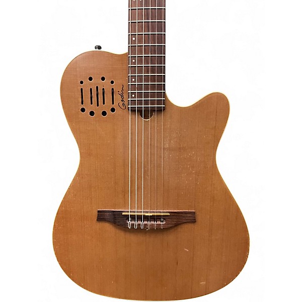 Used Godin Multiac Encore Natural Acoustic Electric Guitar