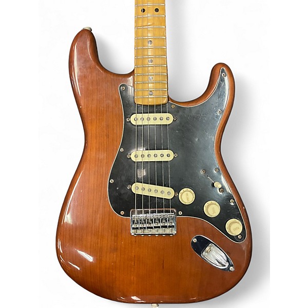 Vintage 1975 Fender Stratocaster Mahogany Solid Body Electric Guitar