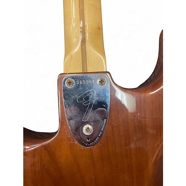Vintage 1975 Fender Stratocaster Mahogany Solid Body Electric Guitar