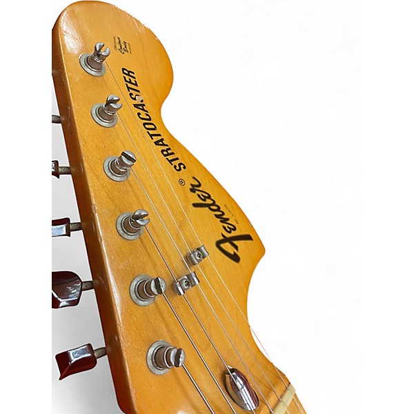 Vintage 1975 Fender Stratocaster Mahogany Solid Body Electric Guitar
