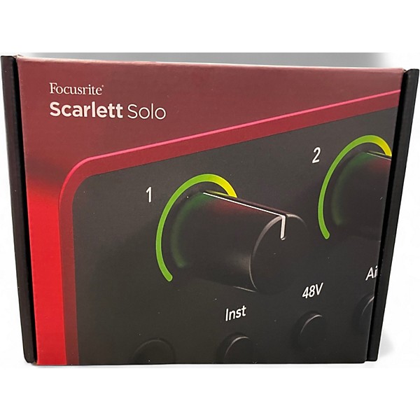Used Focusrite SOLO GEN4 Audio Interface