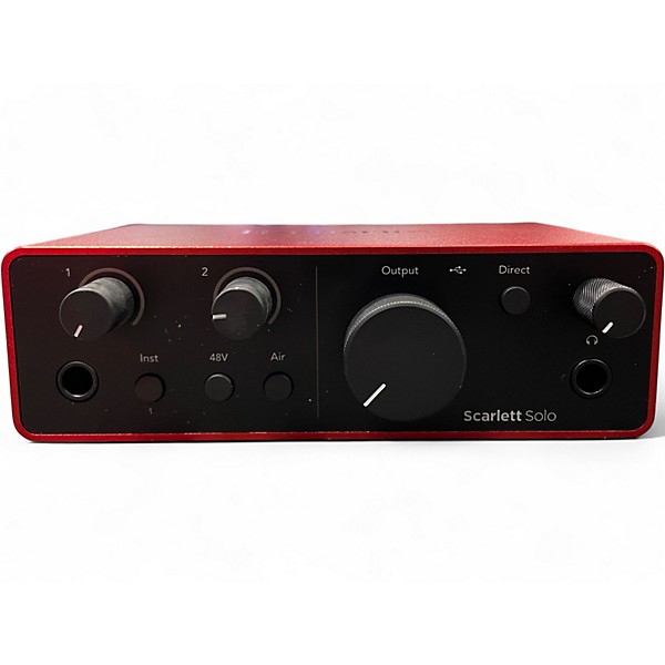 Used Focusrite SOLO GEN4 Audio Interface