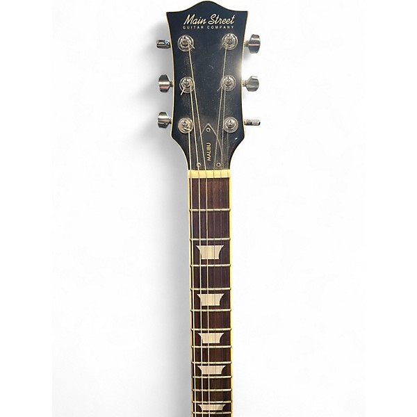 Used Main Street Malibu Gold Top Solid Body Electric Guitar