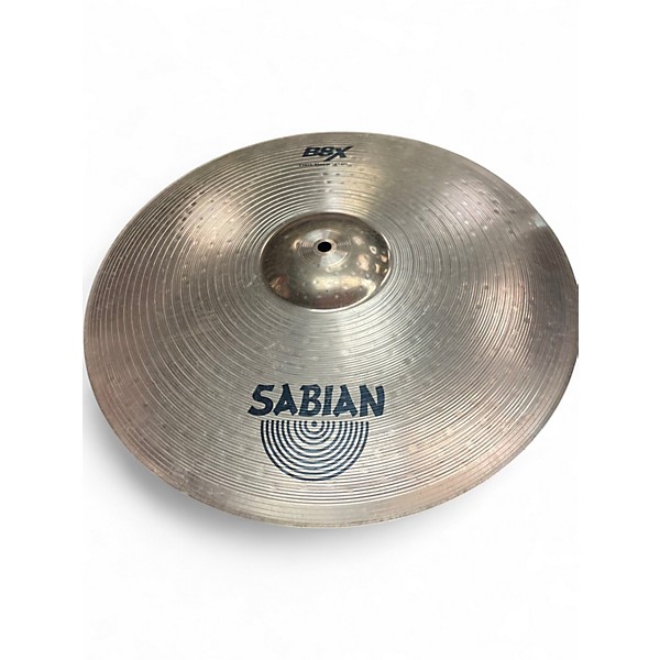 Used SABIAN 18in B8X CRASH RIDE Cymbal